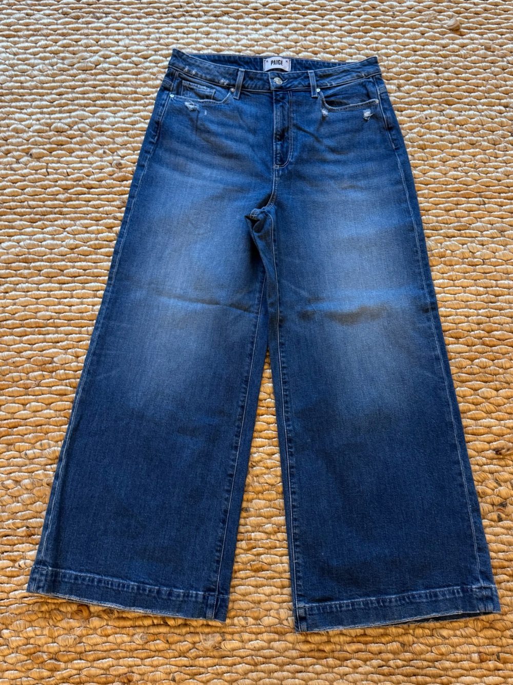 PAIGE Harper Ankle Jeans in medium wash size 31